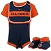 Nike Illinois Fighting Illini Navy Blue Infant Three Piece Gift Set