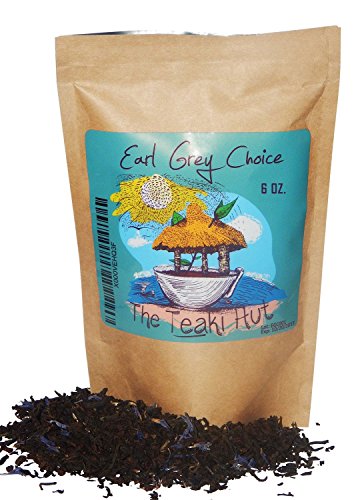 Organic Earl Grey Choice Loose Leaf Tea: 3-Time Award Winning Loose Leaf Black Tea - Hand-Blended, High-Grown Organic Black Tea - An Invigorating Tea for All Occasions (6 oz)