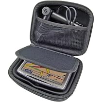 Arkon Carrying Case for 3.5 - 4.3 Inch GPS Devices, (Black)