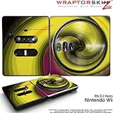 DJ Hero Skin Alecias Swirl 01 Yellow fits Nintendo Wii DJ Heros (DJ HERO NO ....
