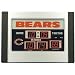 Team Sports Chicago Bears Scoreboard Desk Clock