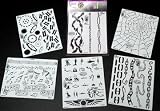 Artool – Kustom FX3 Airbrush Templates by Craig Fraser – All six!!