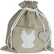 French lingerie camisole applique linen drawstring laundry bag