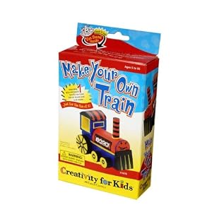 Creativity for Kids Kit - Make Your Own Train by 