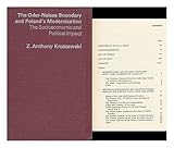 The Oder-Neisse boundary and Poland's modernization : the socioeconomic and political impact