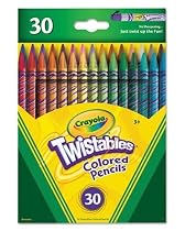 Crayola; Twistables; Colored Pencils; Art Tools; 30 Count; Bright Bold Colors; Great for Adult Coloring
