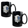 Dallas Mavericks 2 Piece Coffee Mug Set (Wordmark)