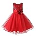 Pettigirl Girl's Sequin Bodice Special Occasion Dress Infant Toddler Flower Girl 1-5 Y