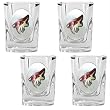 Phoenix Coyotes 4-Piece Square Shot Glass Set