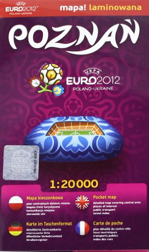 Poznan 1:20 000 Euro 2012 Comfort! Map