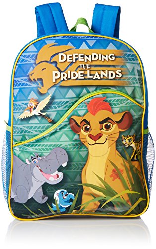 Disney Little Boys Lion Guard 16 Inch Backpack, Blue, One Size