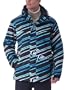 Quiksilver Last Mission Print Insulated  Jkt 1 Veste Imperm�able  Homme Noir/Bleu M
