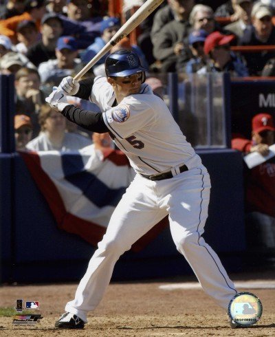 David Wright New York Mets 8x10 Photo (Batting Action)