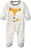 Rene Rofe Baby Baby-Boys Newborn Fox Long Sleeve Geometric Print Footed Coverall, Multi, 6-9 Months