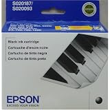 Genuine Epson Ink - S020187/S020093 - Expiration date 05-2010 - Epson Stylus Color 400, 440, 500, 600, 600Q, 640, 660, 670 and Epson Stylus Photo EX, 700, 750, and 1200