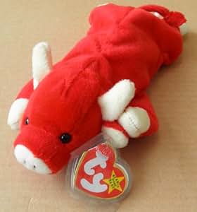 Amazon.com: TY Beanie Babies Snort the Bull Stuffed Animal