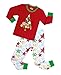 Boys Christmas Pajamas Girls 2 Pcs Cotton PJ's Children Sleepwear Clothes Set