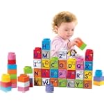 Little People Stack N Learn Alphabets Blocks