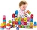 Fisher-Price Little People Builders Stack 'n Learn Alphabet Blocks