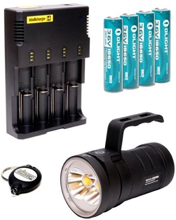 Niwalker Nova MM15 Bundle - Nova MM15 + 4 x Olight 18650 Batteries + Nitecore i4 Intellicharger + GoingGear LED Keychain Light
