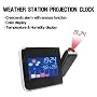 Wetterstation Wecker Wetter Multifunktion Projekti&hellip von Hootoo