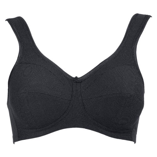 Anita Comfort Damen BH (Ohne B&uuml;gel), 5427 Entlastungs-BH Jana, Gr. 75D, Schwarz (schwarz 0 Preisvergleich