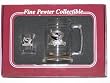 ATLANTA THRASHERS Team Logo Glass Tankard Mug & Shot Glass BOILERMAKER SET