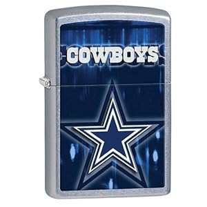 Zippo NFL Dallas Cowboys Street Chrome Pocket Lighter