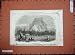 1853 Corfu Garrison Cricket Match Sport Men Old Print