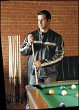 River Road Mens Hoodlum Leather Motorcycle Jacket 42