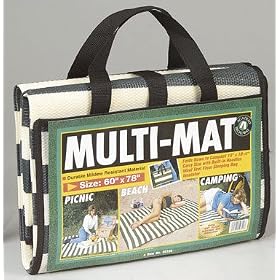 Click here to buy Wenzel Multi Purpose Ground Mat (Dark Green and White Stripes).