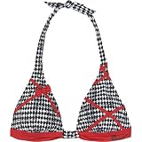 SPLIT Chill Out Womens Swimsuit Top - White/Black