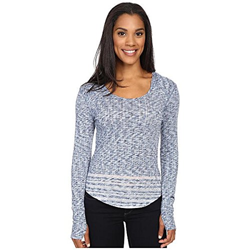 マーモット アウター パーカ＆スウェット Natasha Burnout Hoodie Arctic Nav [並行輸入品]