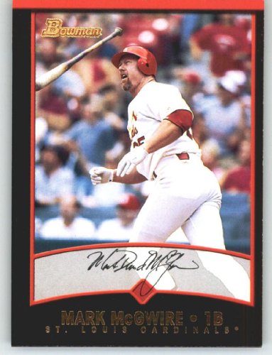 2001 Bowman #140 Mark McGwire - St. Louis Cardinals (Baseball Cards)
