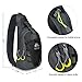 Vbiger Multi-functional Outdoor Sports Chest Bag Sling Shoulder Pack (Black)