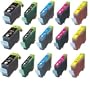 Canon PGI-5BK CLI-8 15-Pack Compatible Ink Cartridges w/ Chip for Pixma MP500 MP530 MP600 MP800 iP4200 iP4300 iP4500 iP5200 iP5200