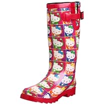 Chooka Women's Hello Kitty Retrospective Rain Boot