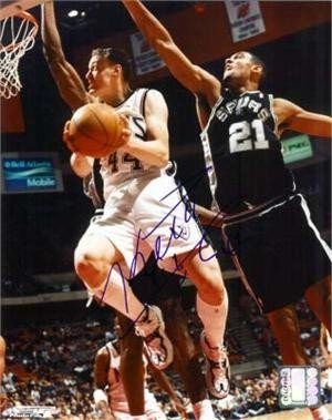 Keith Van Horn Autographed/Hand Signed 8x10 Photo (New Jersey Nets)