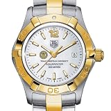 TCU TAG Heuer Watch - Women's Two-Tone Aquaracer at M.LaHart