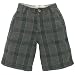 plaid shorts