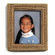 Gold Magnet Frame for Personal Photographs with pop-out easel (2-3/4" x 2-1/2")