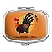 Rooster of Awesomeness Chicken Rectangle Pill Case Trinket Gift Box