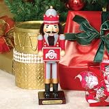 Ohio State Buckeyes 14 Inch Wooden Nutcracker