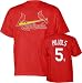 Albert Pujols Red Majestic Player Name and Number St. Louis Cardinals Youth T-Shirt - Medium (10-12)