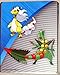 Pokemon X & Y Ancient Origins Mini Binder - Featuring Mega Tyranitar Mega Ampharos Mega Sceptile + Booster Pack