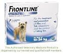 Frontline Spot On Flea Drops Medium Dog 10-20kg 3Pk