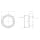 Dixon Boss GB28 Plated Iron Hose Fitting, Spud for GJ Boss Ground Joint Seal, 2" NPT Female