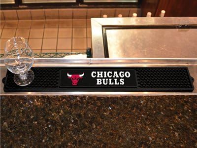 Team Fan Gear Fanmats NBA - Chicago Bulls Drink Mat 3.25x24 NBA-14049