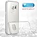 Galaxy S7 Case, ARAE [Clear Cushion] Premium Protective Case For Samsung Galaxy S7 [Scratch Resistant] Seamless integrated Shock-Absorbing TPU Bumper and Slim Clear Back Hard Panel Cover (Clear)