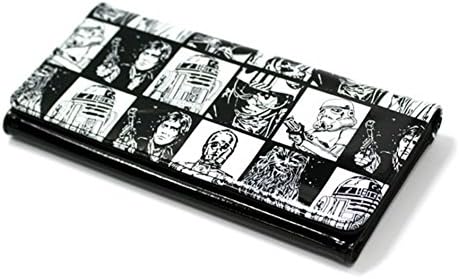Star Wars Checkbook Style Checkered Ladies Rock Rebel Wallet.